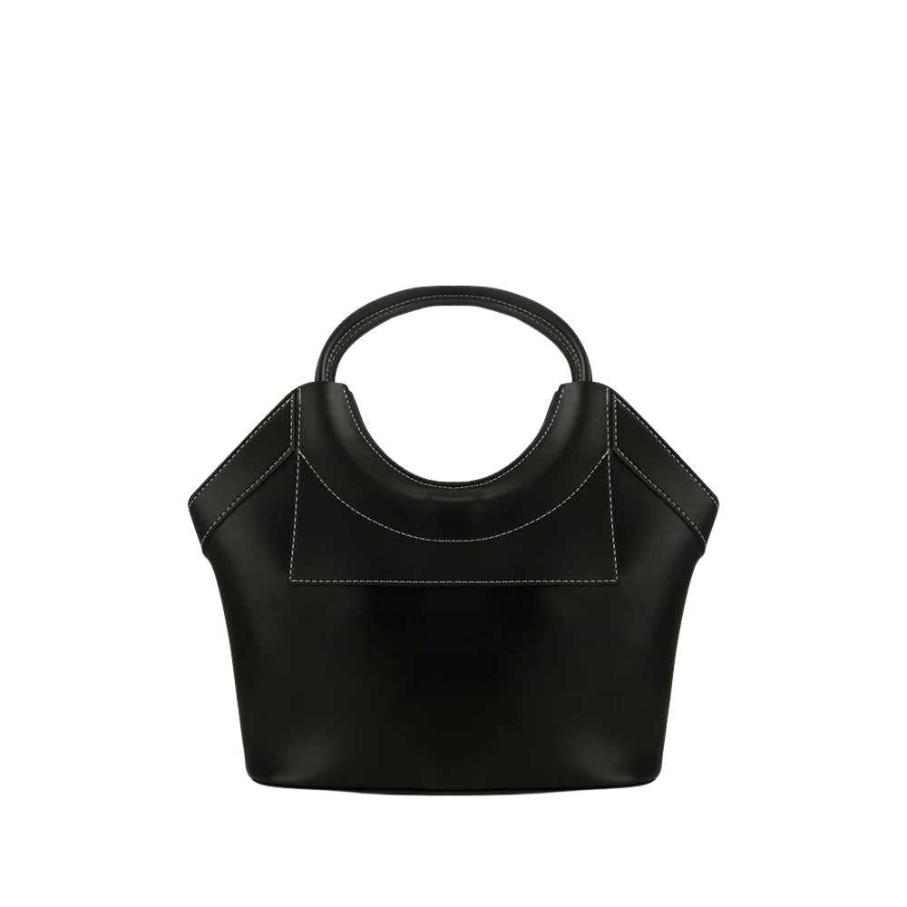 Black Top-Handle Bag