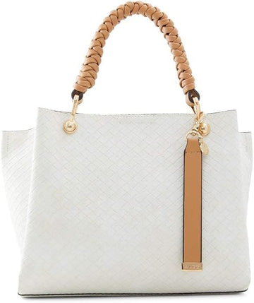 Woven-Textured Shoulder Bag