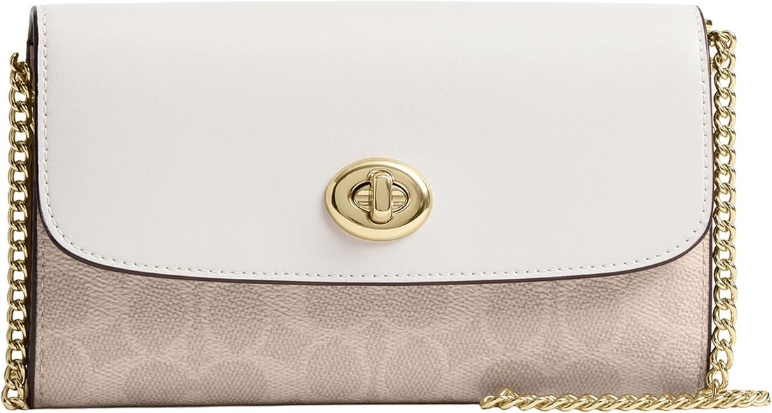 womens Chain Crossbody in Signature Canvas