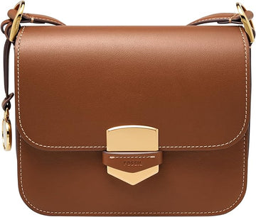 Lennox Leather Large or Small Flap Crossbody Purse Handbag For Women