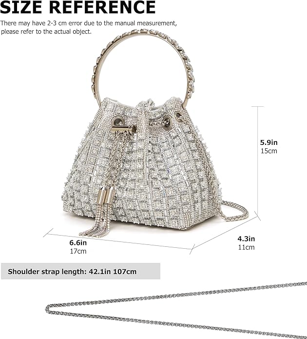 Rhinestone Embellished Clutch