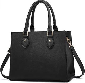 Structured Cross-Hatch Handbag