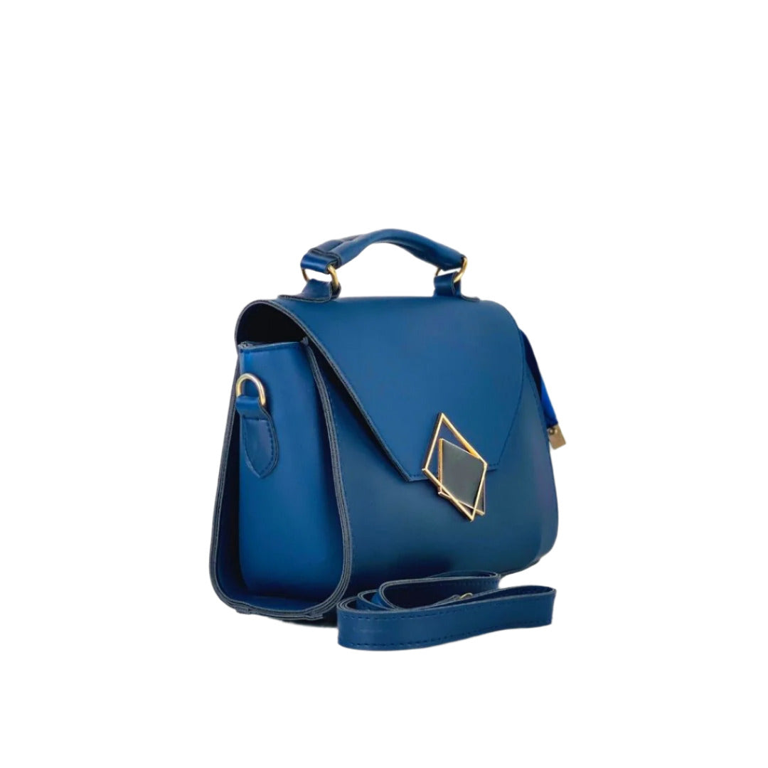 Blue Droopy Handbag