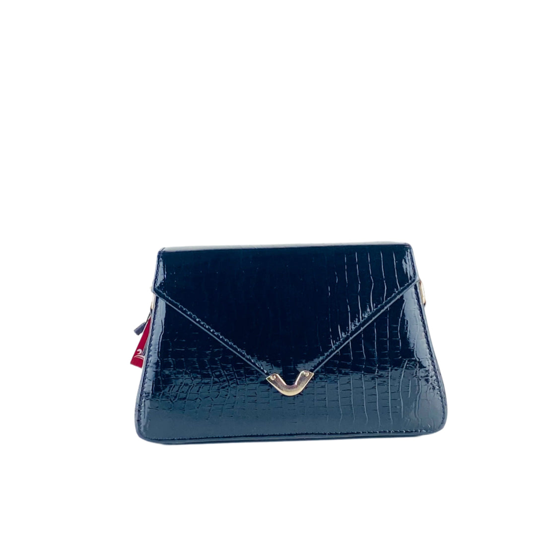 Dark Blue Vee Crossbody