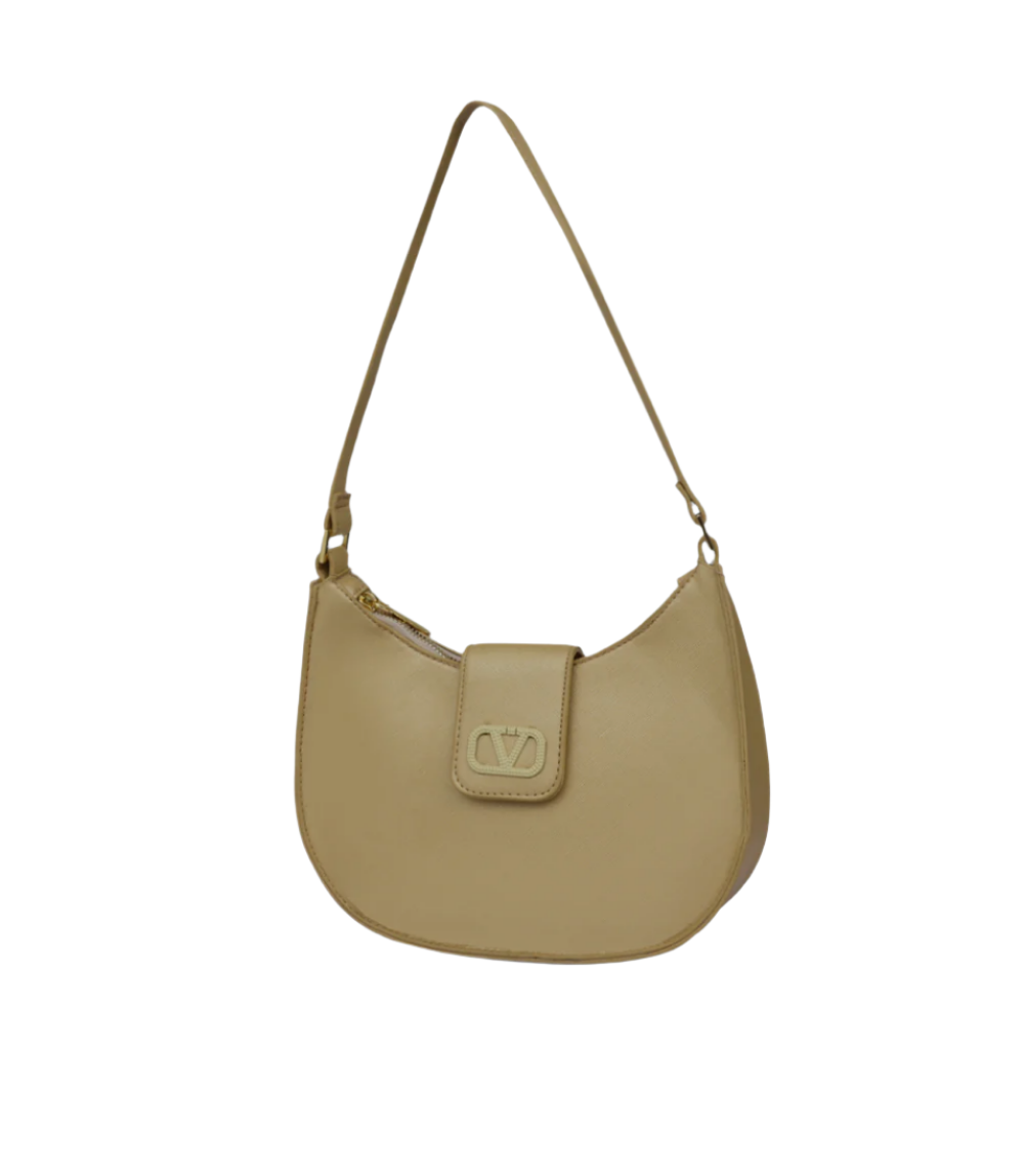 Gold Women Shoulder Bag