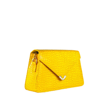 Mustard Vee Crossbody