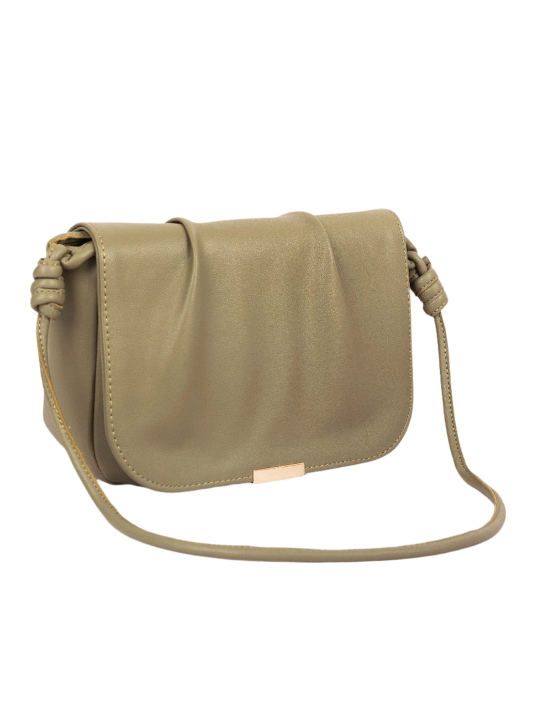 Olive Saddle Handbag