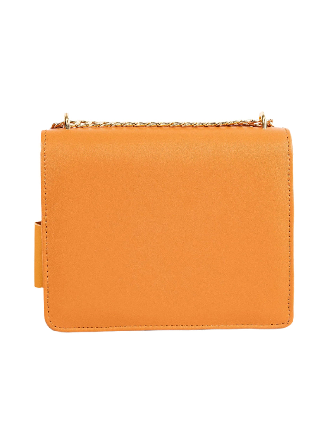 Orange Bow Handbag