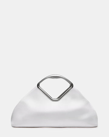 Sculptural White Handbag