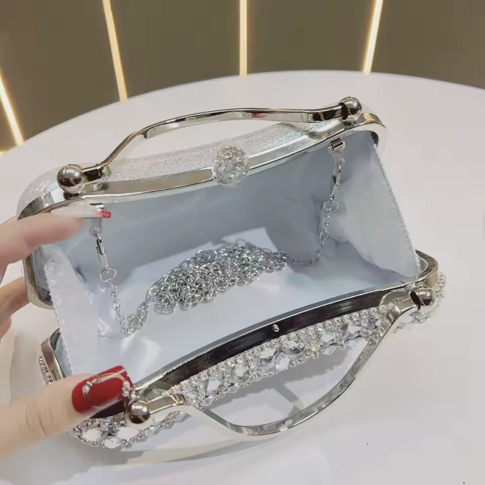 Crystal Encrusted Evening Clutch
