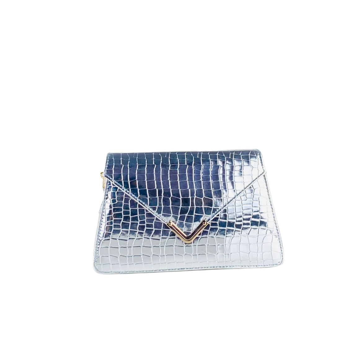 Silver Vee Crossbody