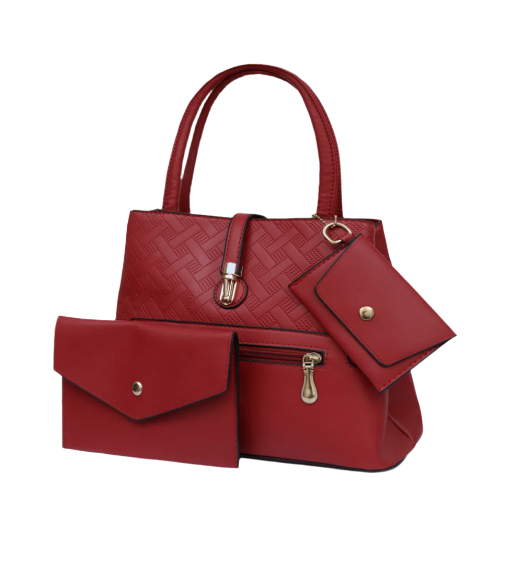 Stylish Red Women Shoulder Bags