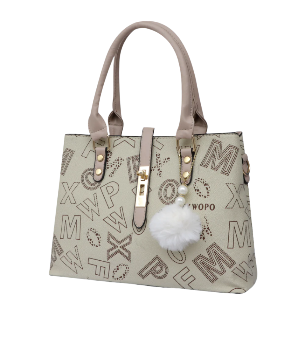 White Women Boxy Bag