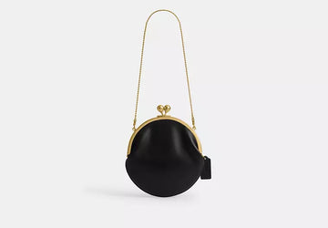 Vintage-Style Round Clutch
