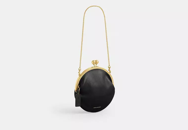 Vintage-Style Round Clutch