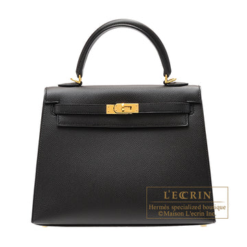 kelly bag 25 black