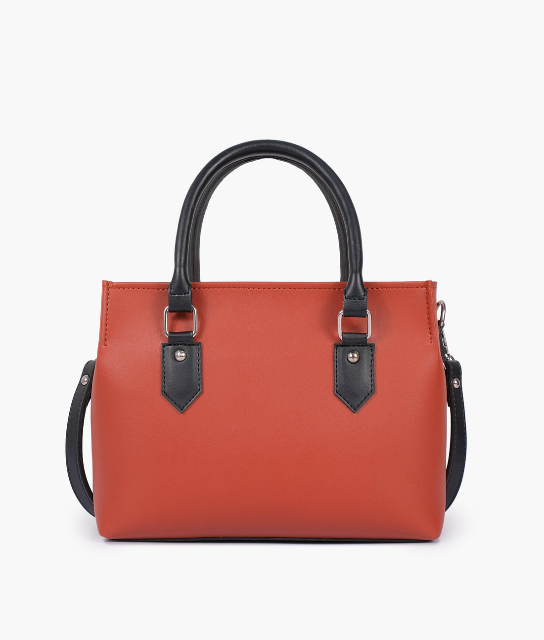 Rust small satchel bag